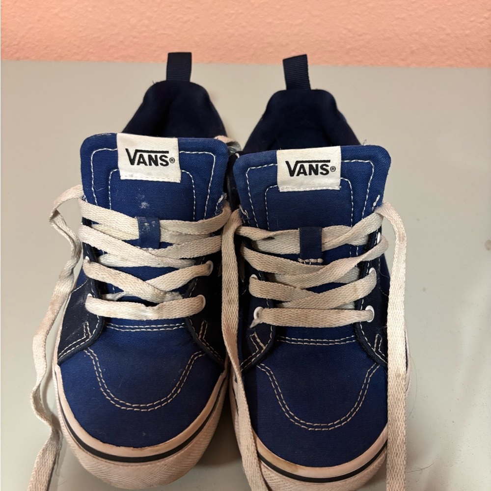 Vans Youth Sneakers in Blue and White